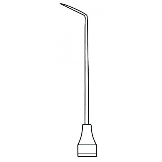 Single Ended Explorer, Fig. 6L, 6 mm Solid Handle