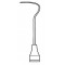 Single Ended Explorer, Fig. 8, 6 mm Solid Handle