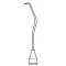 Single Ended Explorer, Fig. 17, 8 mm Hollow Handle