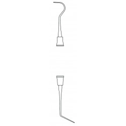 Double Ended Explorer, Fig.  16/23, 8 mm Hollow Handle