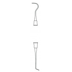 Double Ended Explorer, Fig.  6/23, 8 mm Hollow Handle