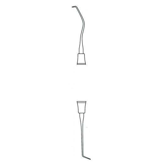 Double Ended Explorer, Fig.  16/17, 8 mm Hollow Handle