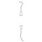 Double Ended Explorer, Fig.  17/23, 8 mm Hollow Handle