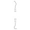 Double Ended Explorer, Fig.  23/17A, 8 mm Hollow Handle