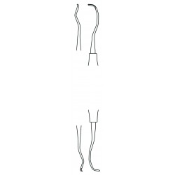 Gracey Curettes, Fig. 17/18H, 8 mm Hollow Handle