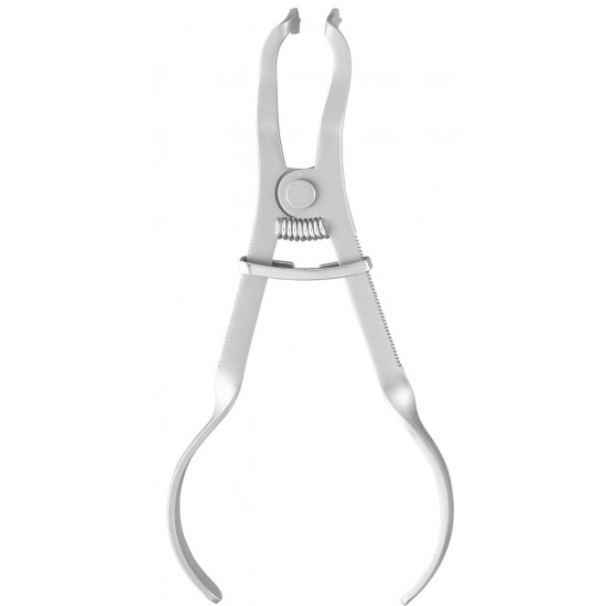 Lvory Rubber Dam Forceps, 17 cm/ 6 1/2