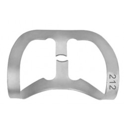 Rubber Dam Clamp, Anterior Teeth, Fig. 212