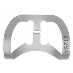 Rubber Dam Clamp, Anterior Teeth, Fig. 212SA